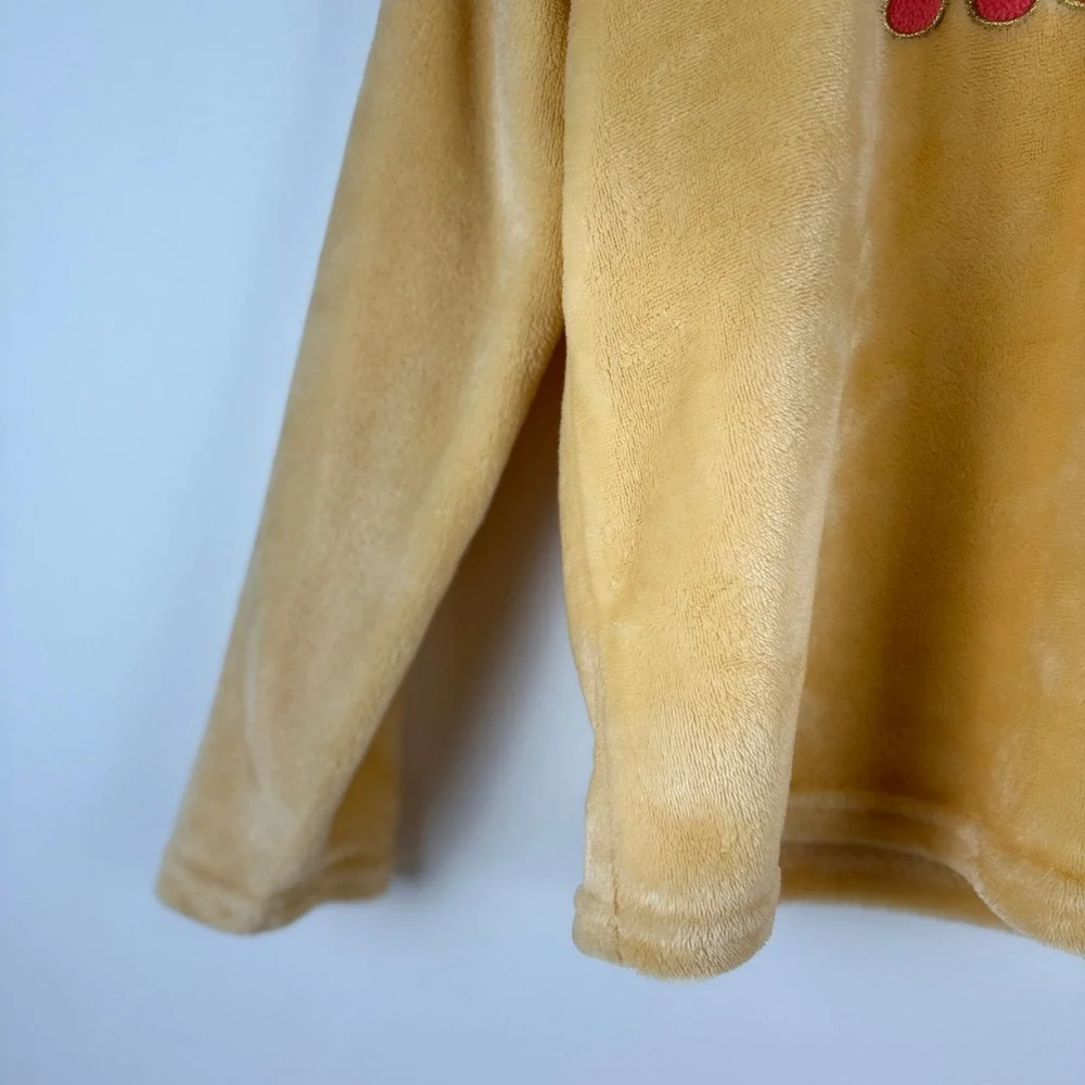 Disney Winnie the Pooh Hunny Plush Pajama Top‎ Sleepwear Women's M - Picture 10 of 12